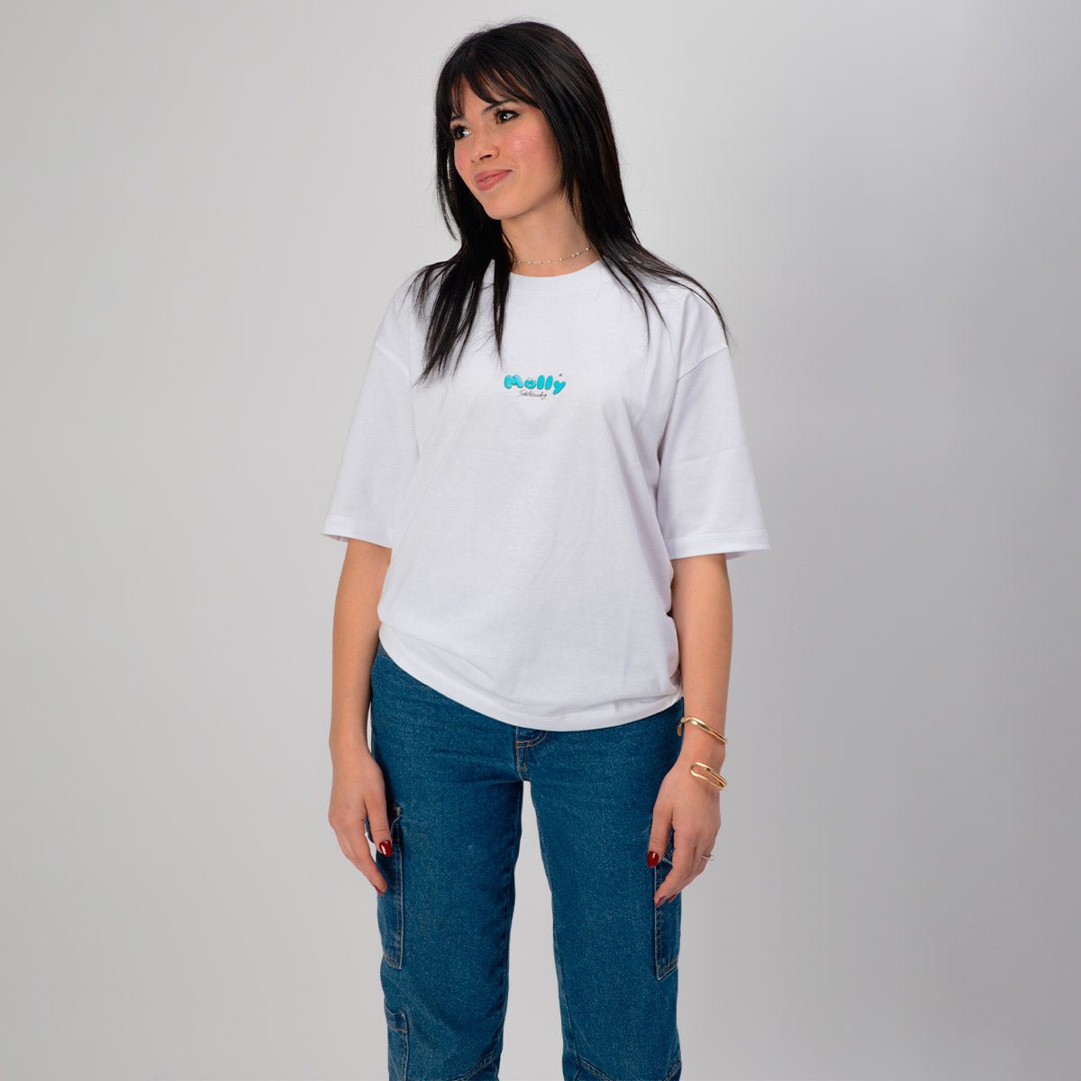 RUBBER LOGO - MollyMagliettaMLYGG1 - B1Molly